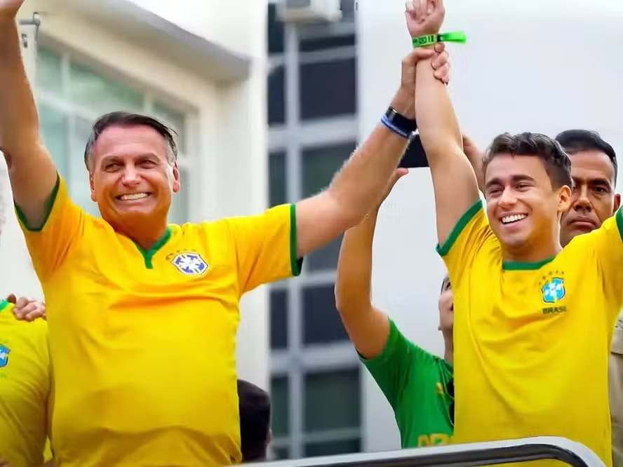 Jair Bolsonaro e Nikolas Ferreira