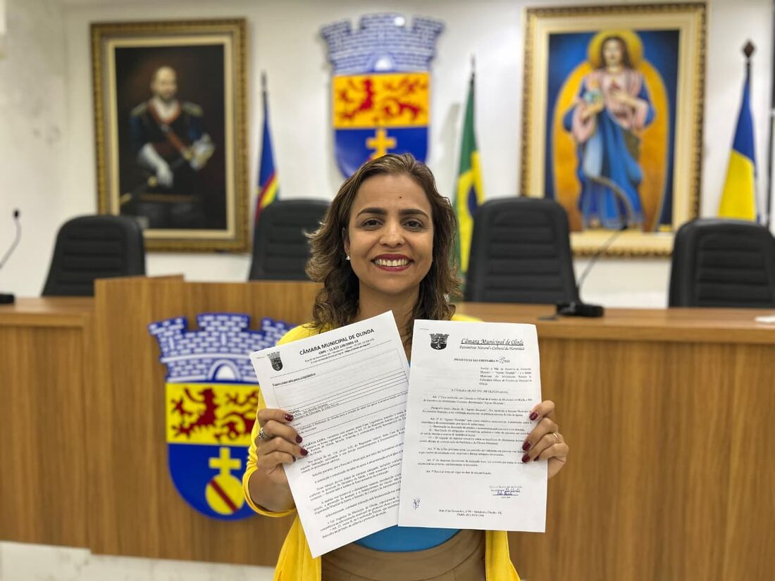 Vereadora de Olinda Eugênia Lima (PT)