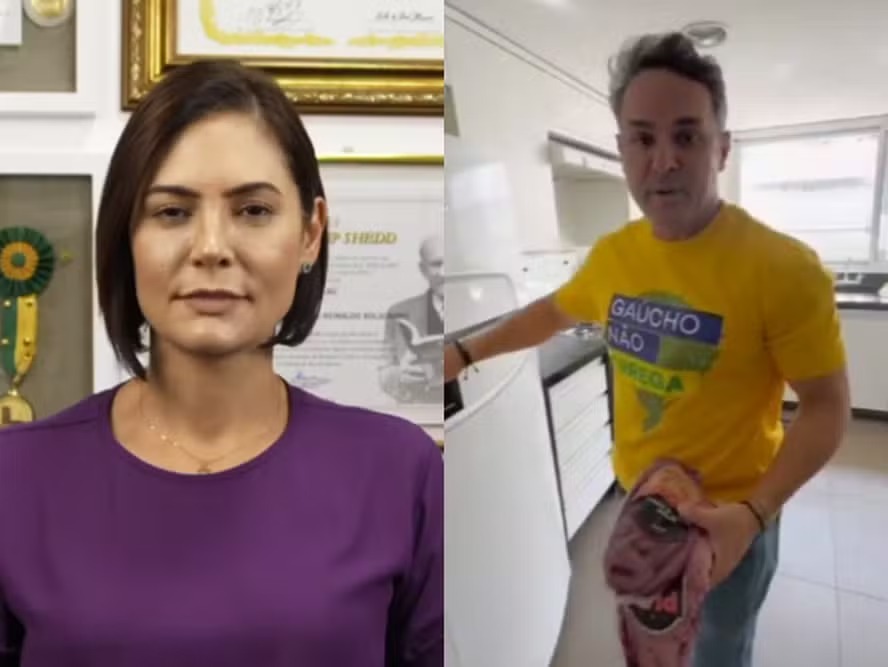 Michelle Bolsonaro, ex-primeira-dama, rebateu Zucco, líder da oposição