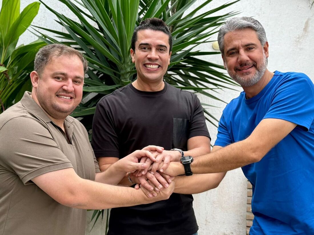 Rodrigo Pinheiro oficializa apoio a Anderson Luiz e Fernando Monteiro em 2026