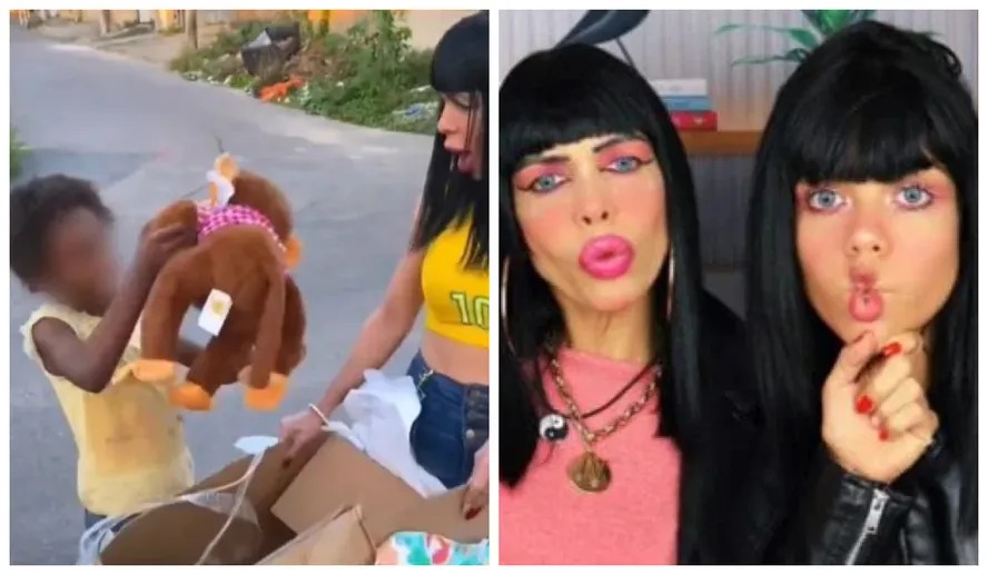 A influenciadoras foram condenadas por injúria racial