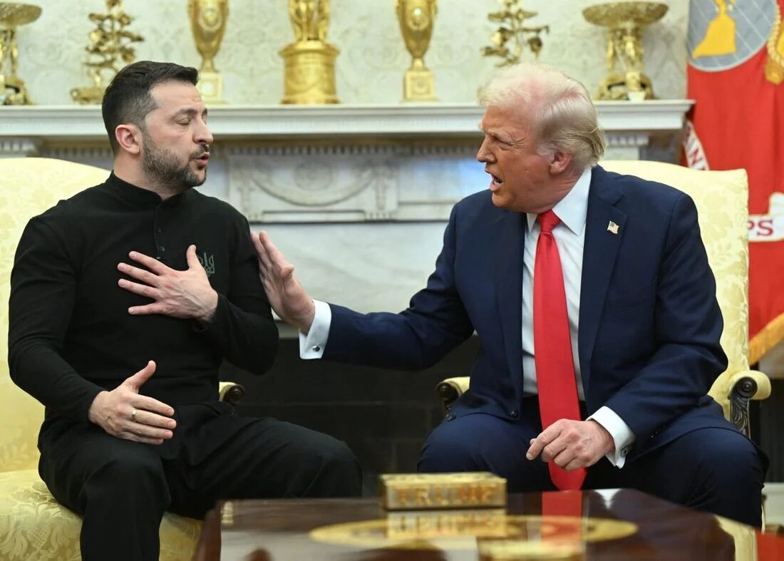 Zelenski diz ter conversado com Trump e faz paralelo com cessar-fogo em Gaza
