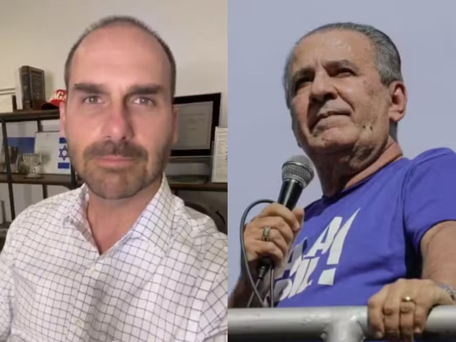 Pastor Silas Malafaia chamou Eduardo Bolsonaro de 'babaca' em áudio 