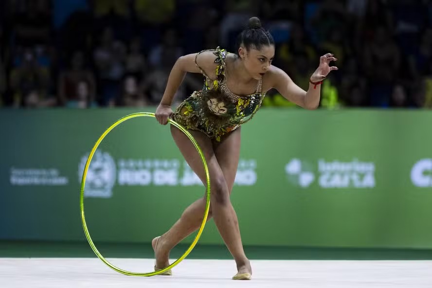 Babi Domingos treinou 'às cegas' antes do Mundial de Ginástica Rítmica 