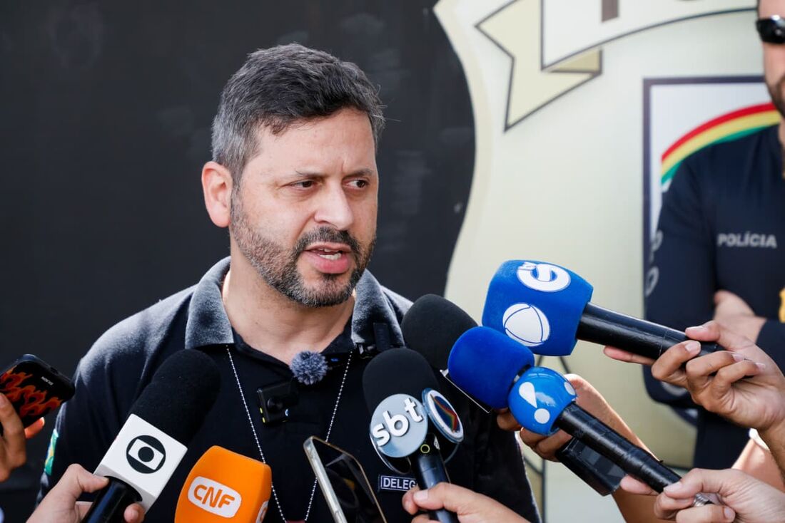 O delegado da PCSP, Guilherme Caselli