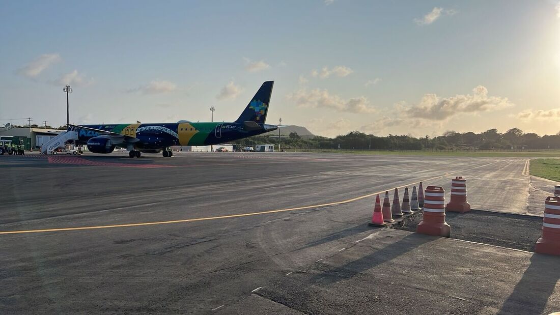 Aeroporto Fernando de Noronha está entre os contemplados pelas obras