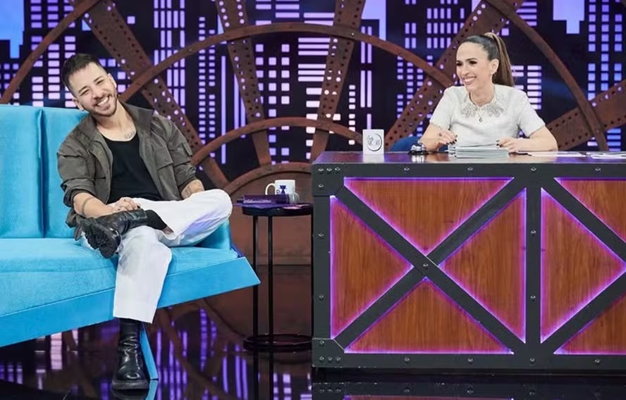 Júnior e Tatá Werneck