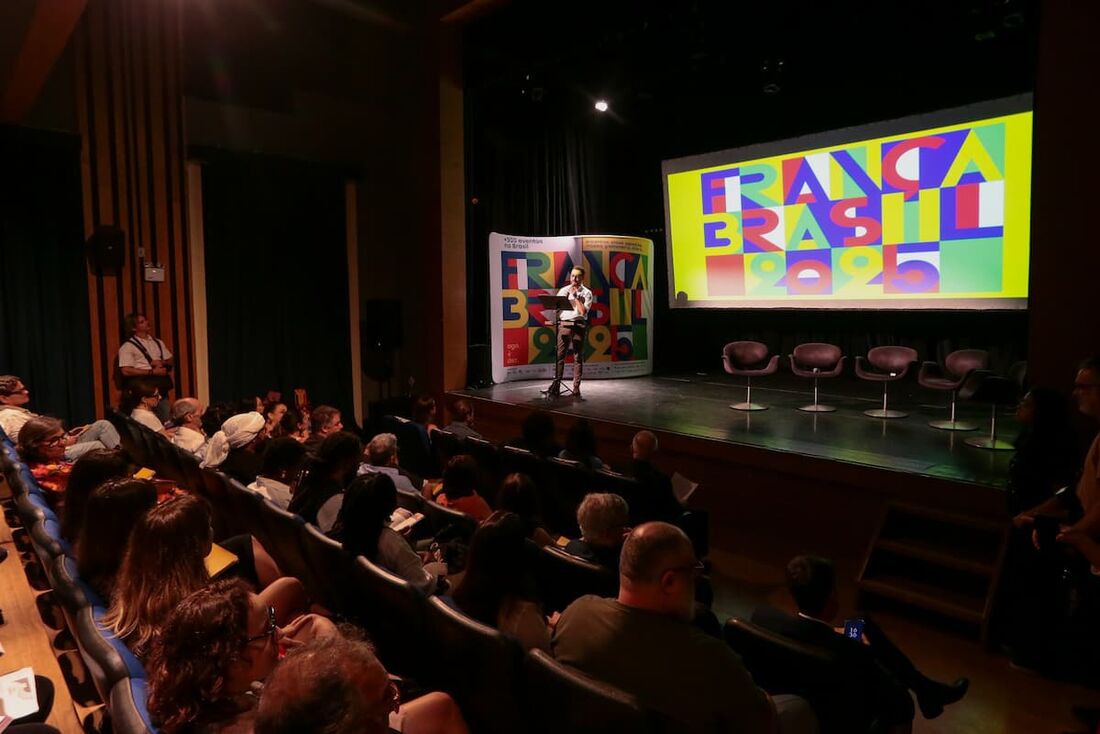 A programação da Temporada França-Brasil 2025 aconteceu na Caixa Cultural Recife, nesta terça-feira (26)