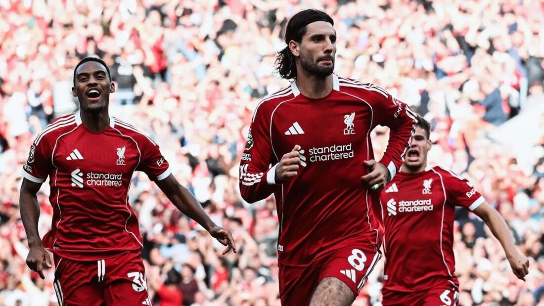 Liverpool vence Arsenal na Premier League