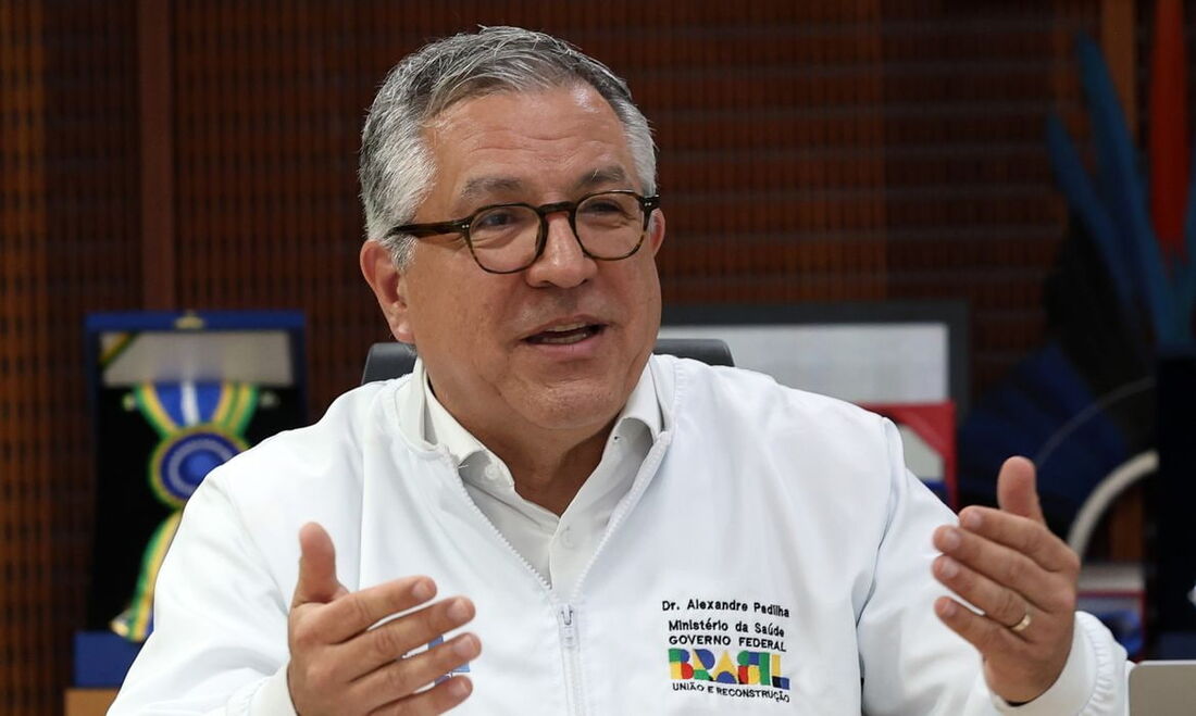 O ministro da Saúde, Alexandre Padilha.