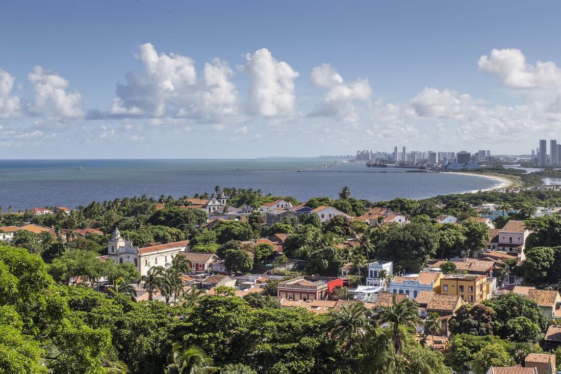 Vista do Sítio Histórico de Olinda