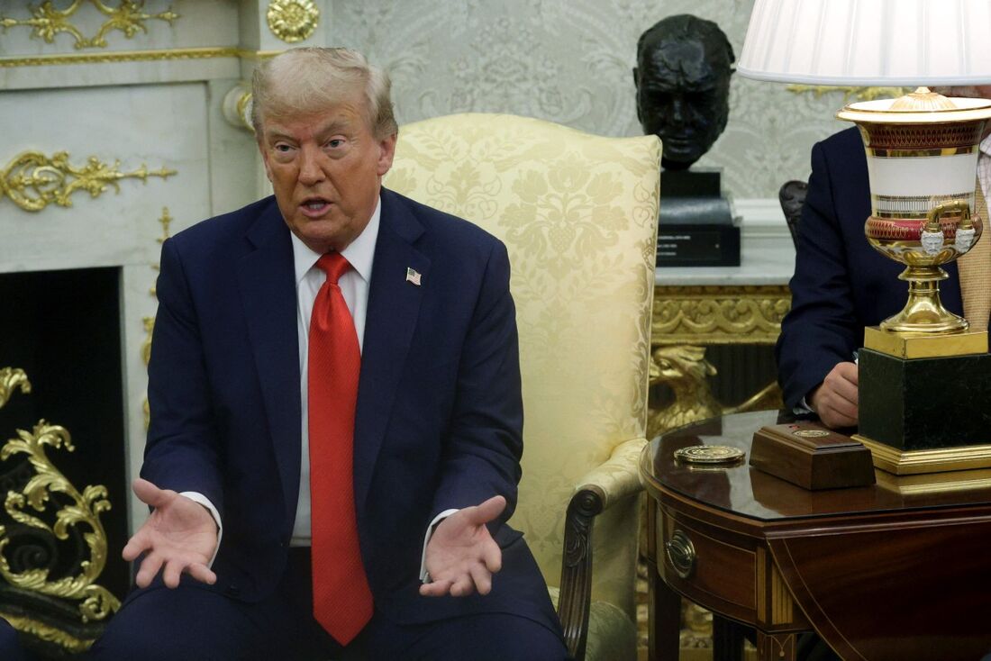  O presidente dos EUA, Donald Trump.