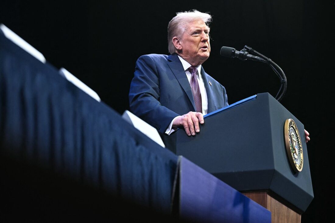 O presidente dos EUA, Donald Trump