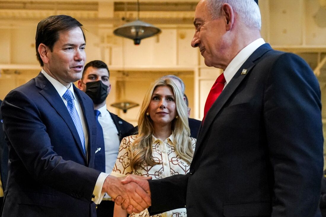 Rubio aborda com Netanyahu as consequências do ataque ao Catar e a situação em Gaza