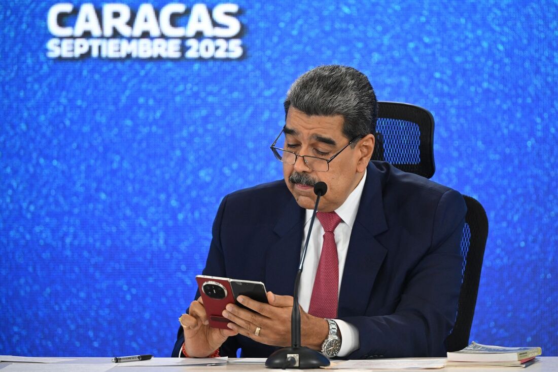 O presidente da Venezuela, Nicolás Maduro