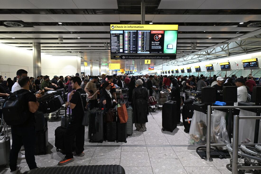 Aeroporto de Heathrow, a oeste de Londres