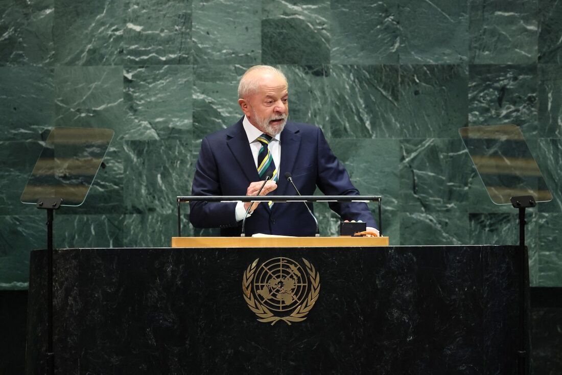 Presidente Lula discursa na ONU