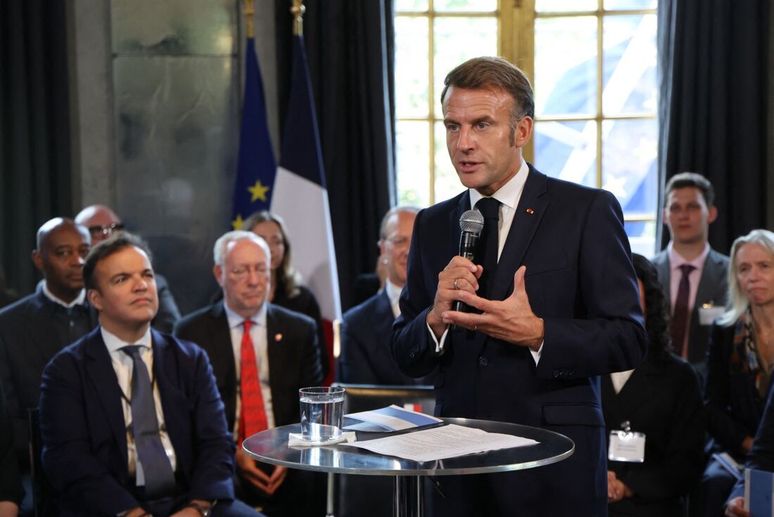 Presidente francês Emannuel Macron