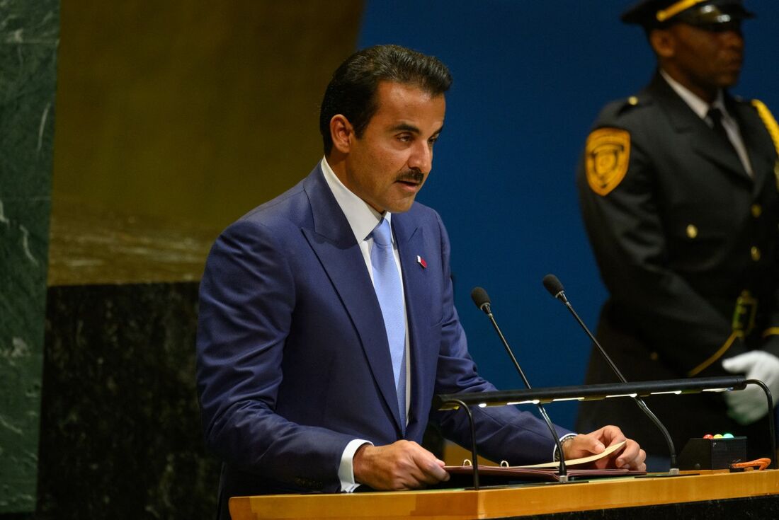 O xeque Tamim bin Hamad al Thani condenou o ataque "traiçoeiro" realizado por Israel em seu país