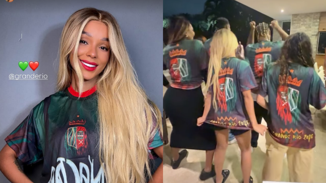 Brunna Gonçalves é a nova musa da escola de samba Grande Rio após saída da Beija-Flor