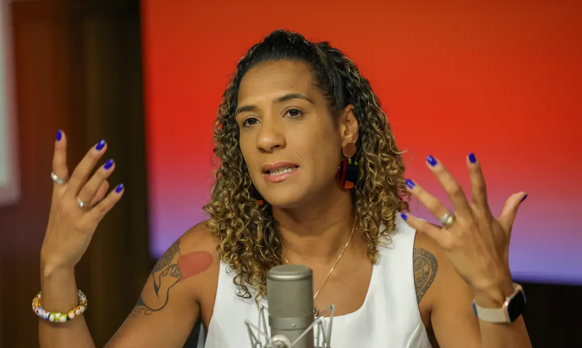 Ministra da Igualdade Racial, Anielle Franco