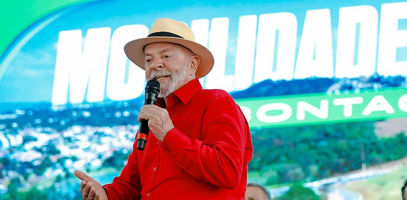 Presidente Lula, em evento