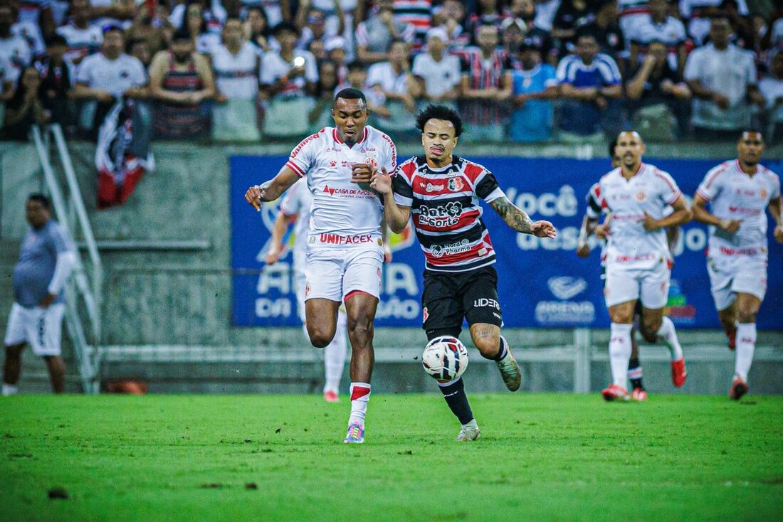 Lance de Santa Cruz x América-RN