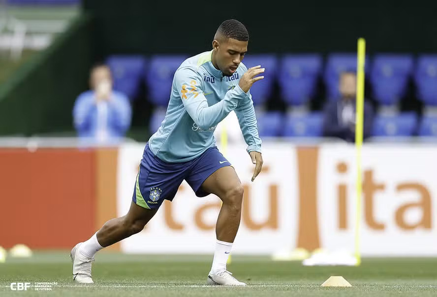 Jogador de 25 anos teve sua primeira convocação para seleção brasileira