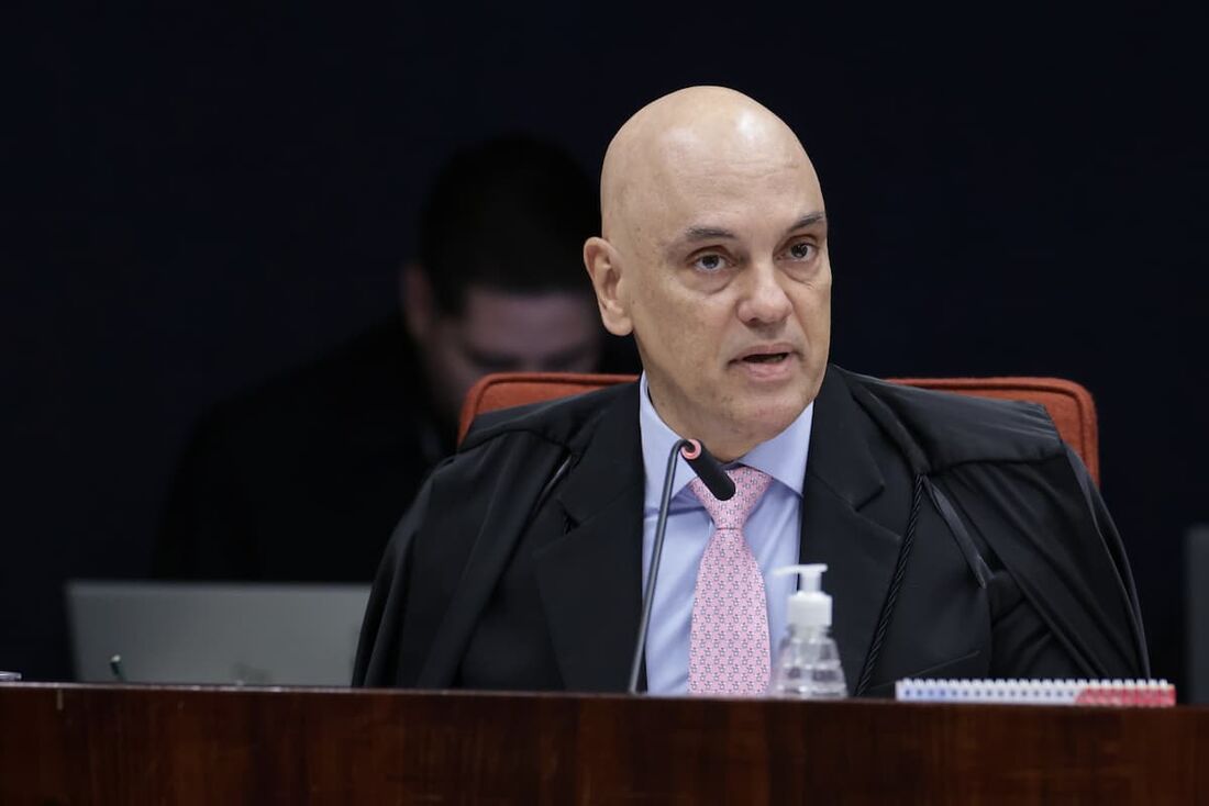 O ministro Alexandre de Moraes, do Supremo Tribunal Federal.