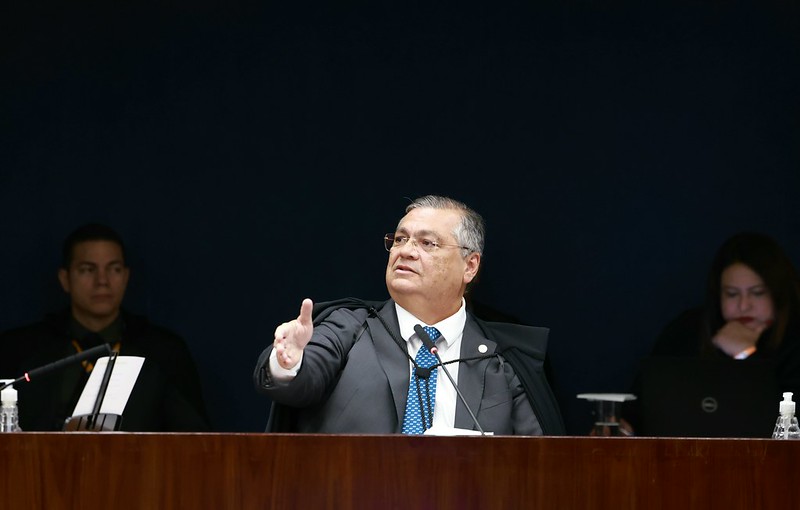 O ministro Flávio Dino, do Supremo Tribunal Federal (STF)
