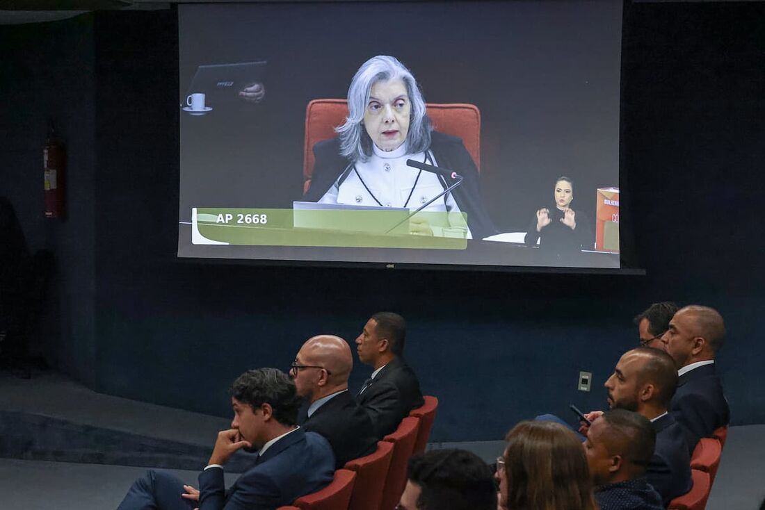 A ministra Carmen Lúcia, do Supremo Tribunal Federal.