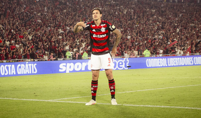 Pedro, atacante do Flamengo