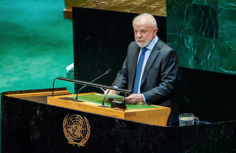 Lula em reunião da 80° Assembléia Geral das Nações Unidas