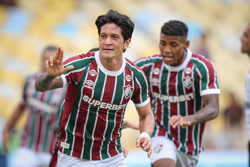 Gérman Cano, atacante do Flumininense 