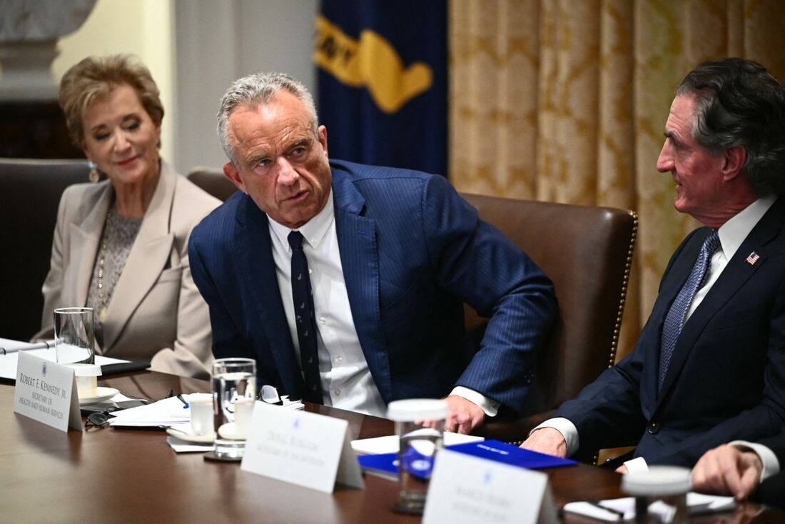 O de Secretário de Saúde e Serviços Humanos dos EUA, Robert F. Kennedy Jr. 