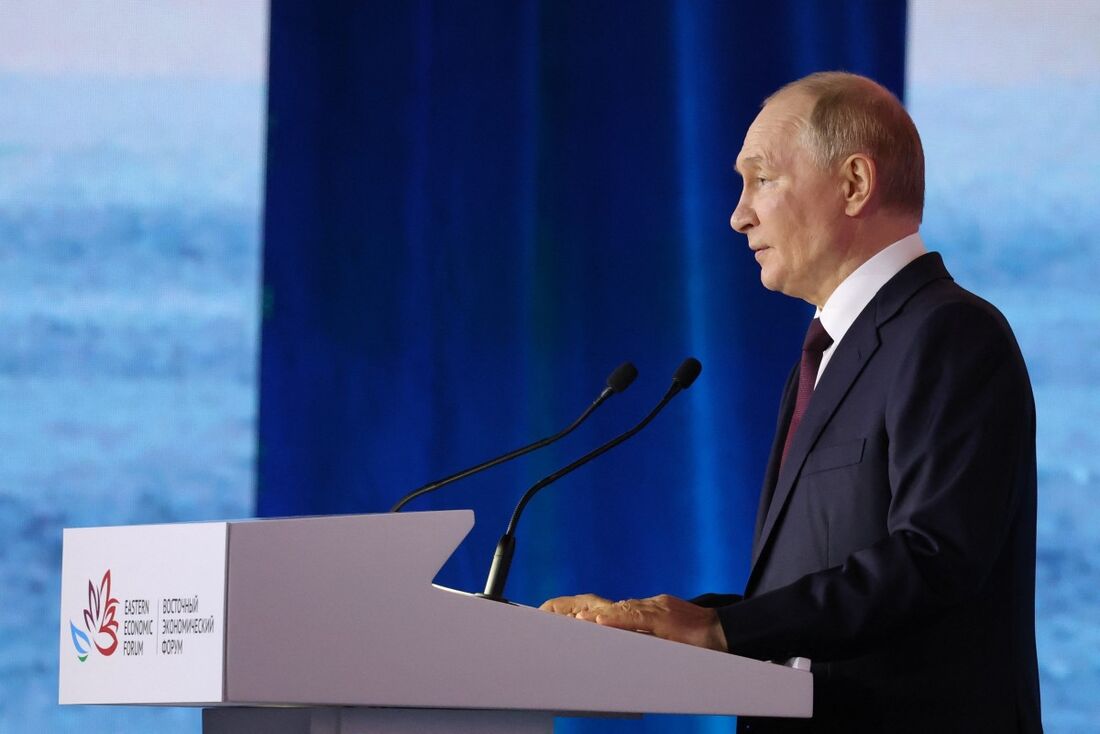 O presidente russo Vladimir Putin