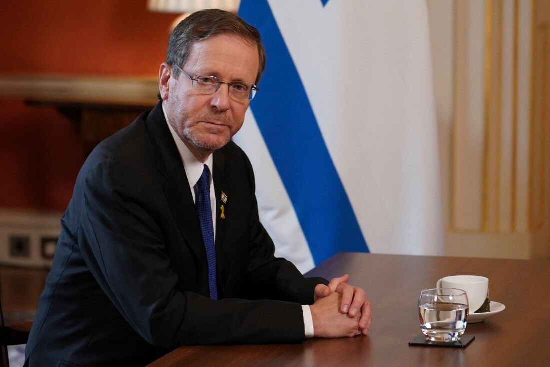 O presidente de Israel, Isaac Herzog