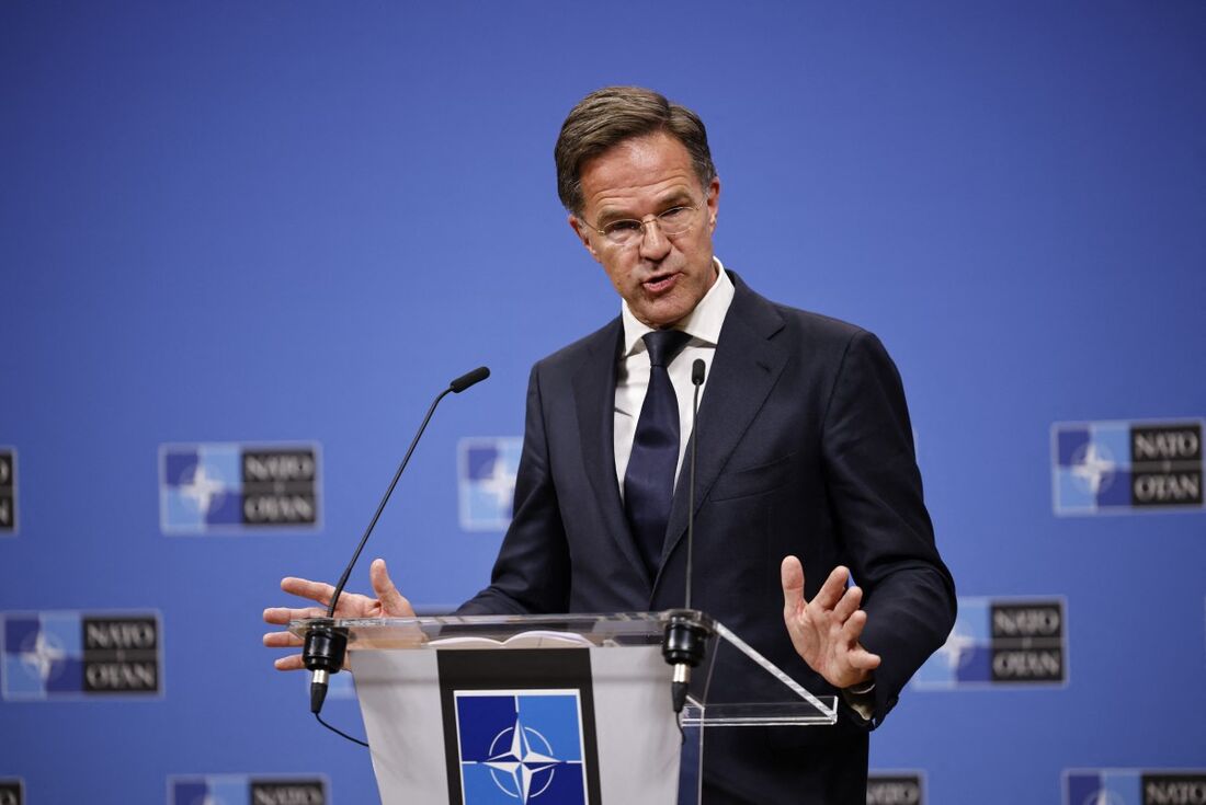 O Secretário-Geral da OTAN, Mark Rutte