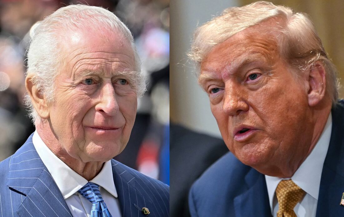 Charles III e Trump, duas personalidades opostas