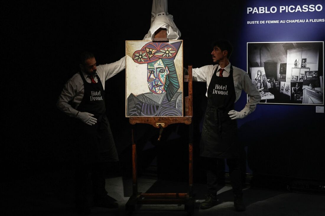Obra desconhecida de Picasso apresentada em Paris