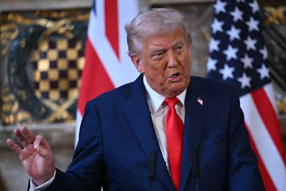 O presidente dos EUA, Donald Trump