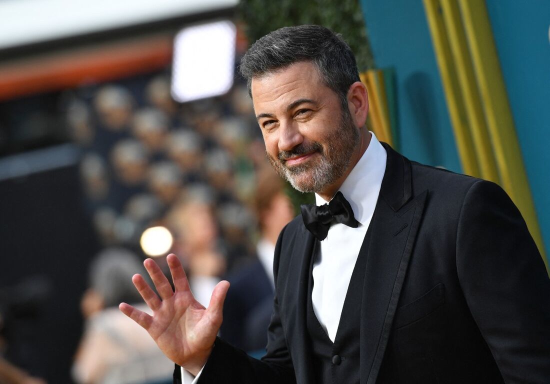 O apresentador de talk show Jimmy Kimmel 