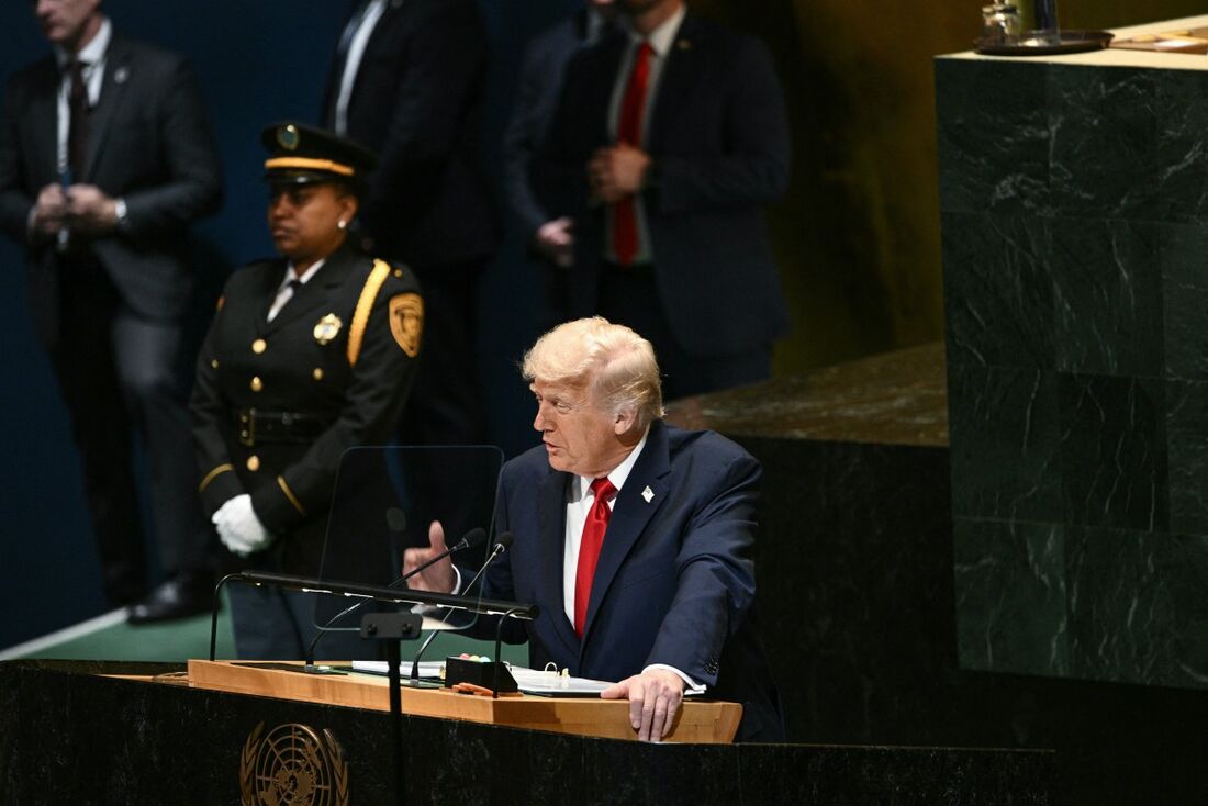 Donald Trump discursa na Assembleia Geral da ONU
