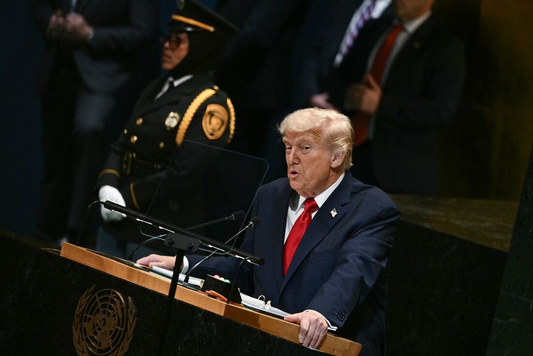 Trump criticou a ONU no seu discurso