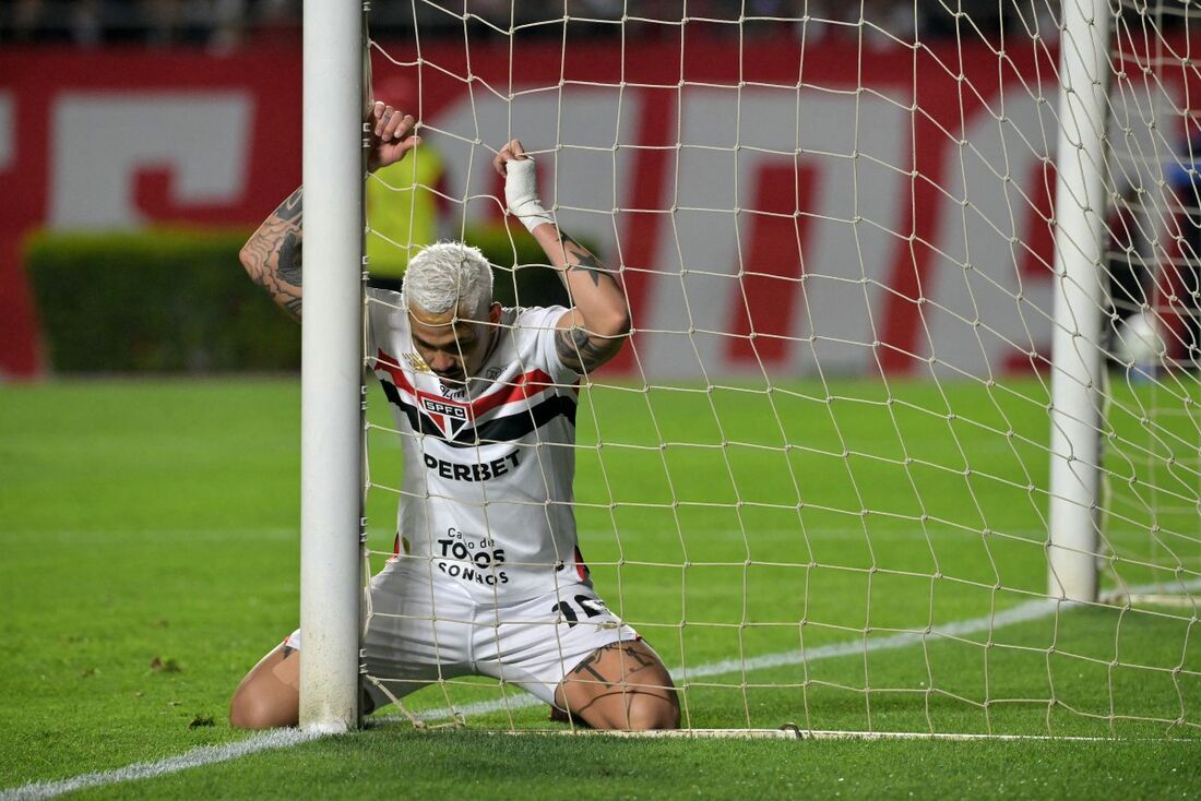 Luciano, atacante do São Paulo