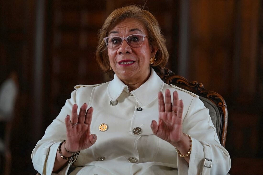 A ministra das Relações Exteriores da Colômbia, Rosa Yolanda Villavicencio