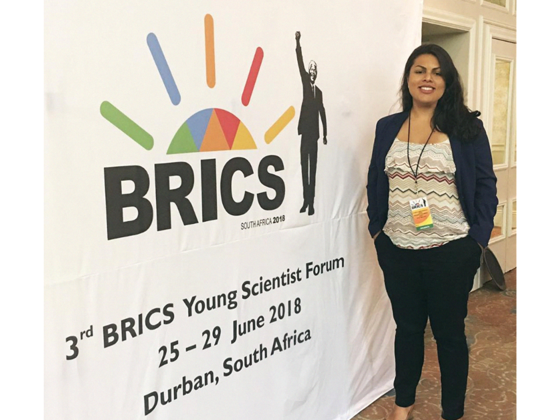 Simony Cesar já foi indicada ao Prêmio de Jovem Inovador do Brics em 2018