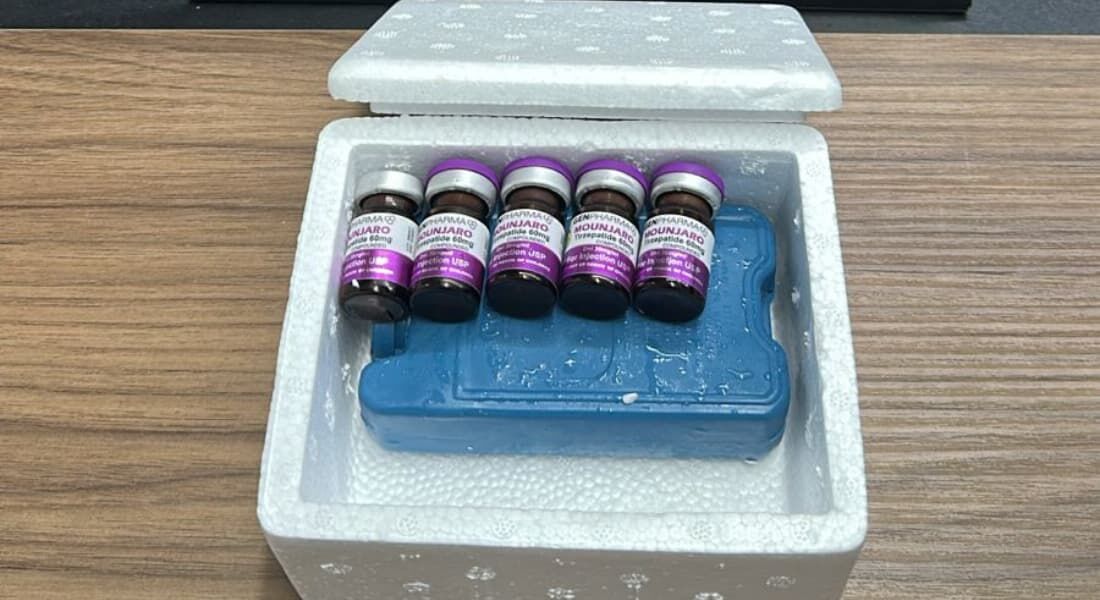 Homem é preso no Recife com cinco unidades de Mounjuaro