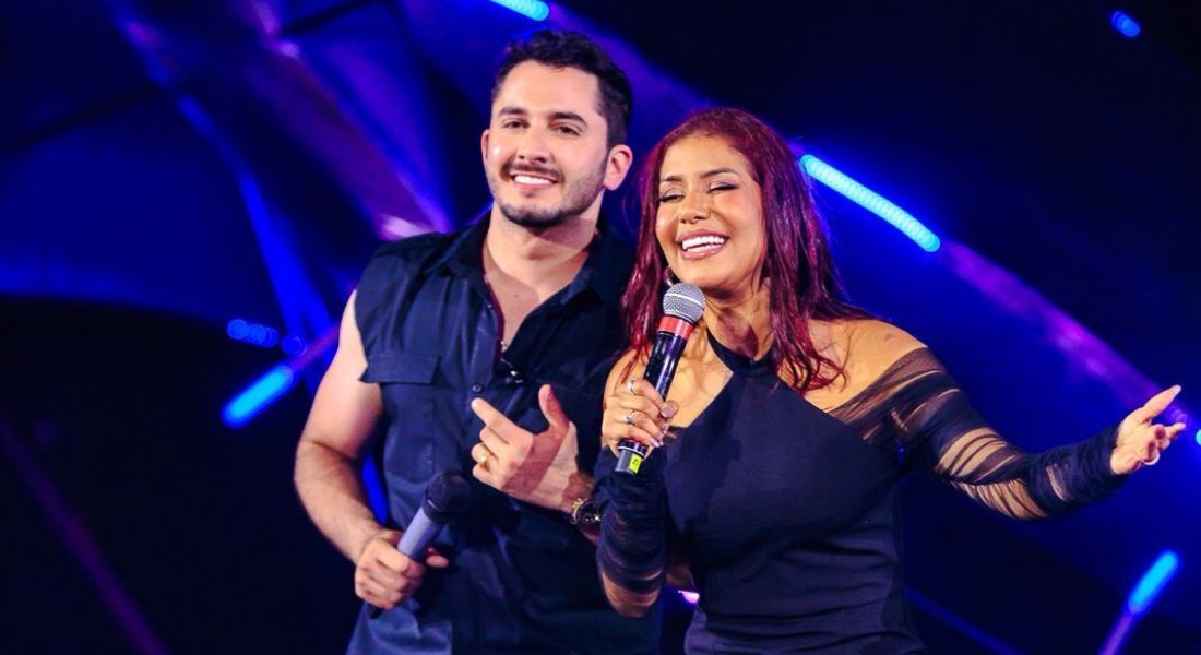 Jonas Esticado e Priscila Senna