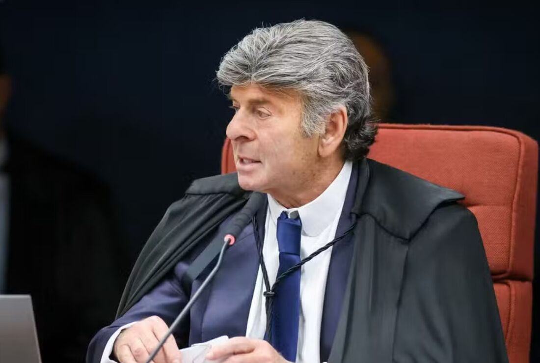 Ministro Luiz Fux na primeira turma no julgamento da trama golpista, é o terceiro a votar no julgamento da ação da trama golpista para tentar reverter o resultado das eleições de 2022 